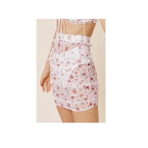 For Love And Lemons Other - FOR LOVE & LEMONS SAMPLE CINDY COVERUP SKIRT S